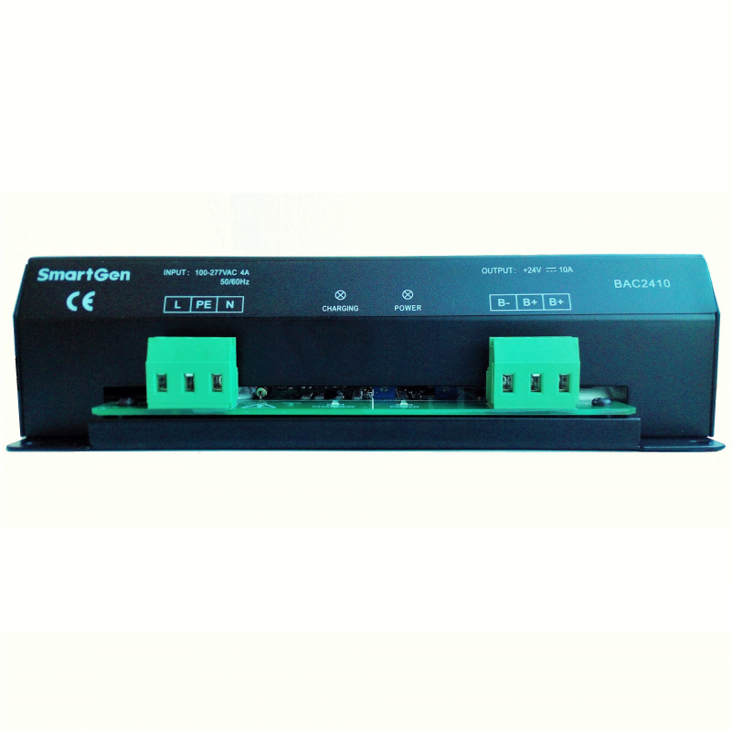SmartGen BAC2410-24V (24V/10A, 90-305VAC, 50/60Hz) Generator Battery Charger