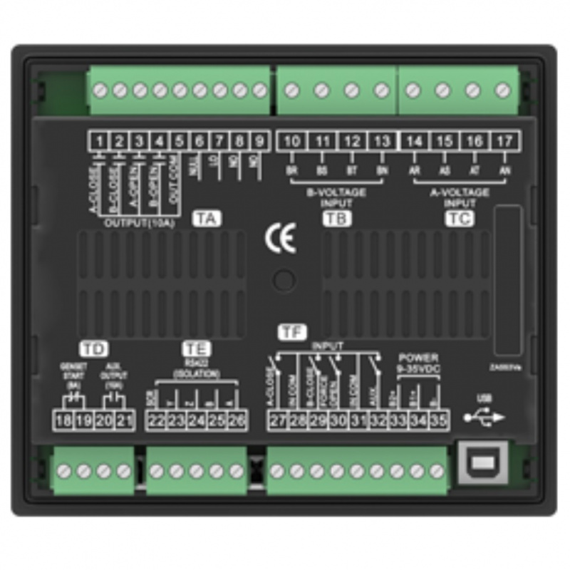 SmartGen HAT553LT Dual pPower ATS controller