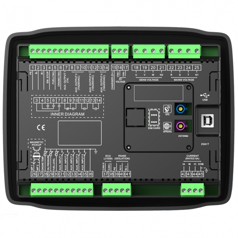 SmartGen HGM6120T Genset Controller