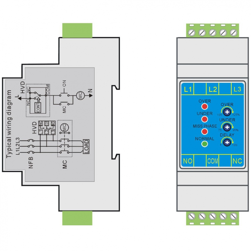 SmartGen HVD100 Voltage Detection Module