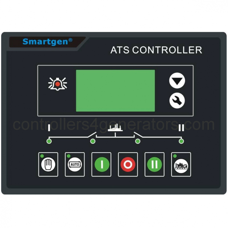 SmartGen HAT600B ATS controller, AC/DC power supply