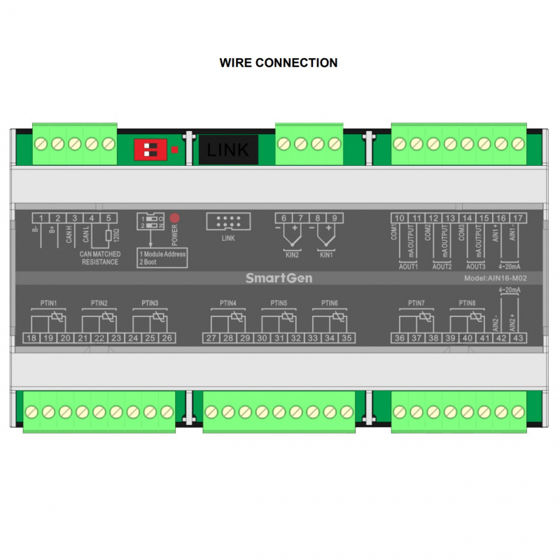 SmartGen AIN16-M02 Marine Engine Controller