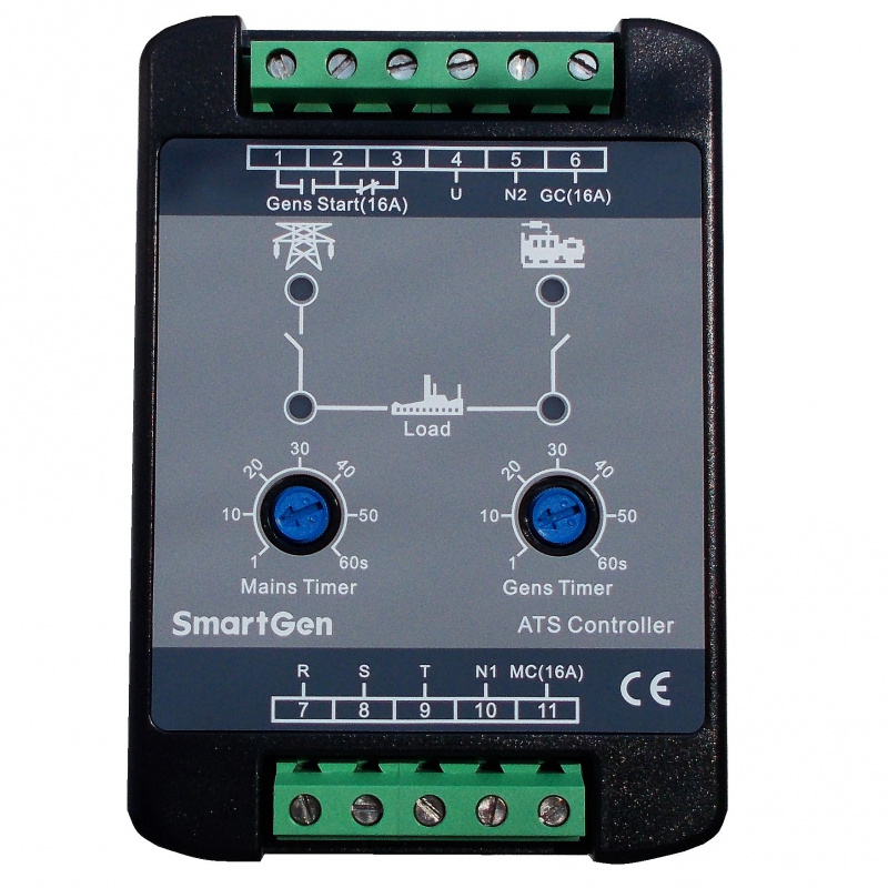 SmartGen HAT310-S01 ATS Controller 120/240VAC, 50-60Hz, 1-3 phase version
