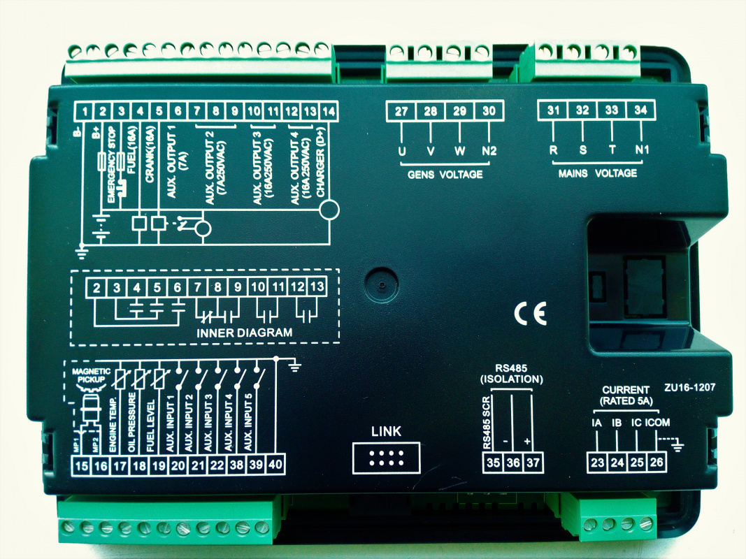 SmartGen HGM6120U Auto Mains Failure Generator Controller (AMF)
