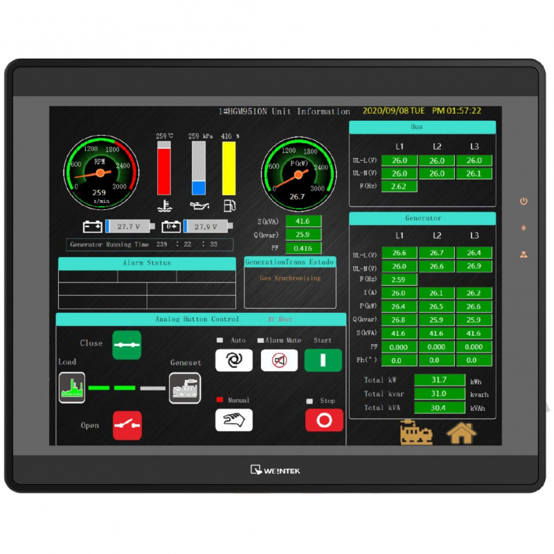 SmartGen HES9510-RM Hybrid Energy Monitoring System
