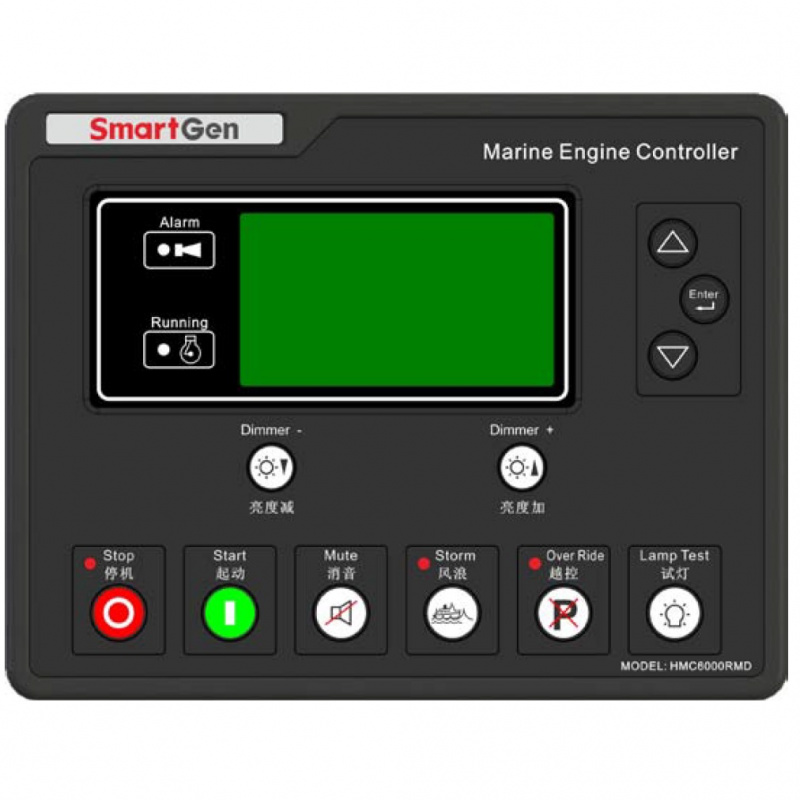 SmartGen HMC6000RMD Marine Engine Controller, Remote monitoring, suitable for HMC6000A/EG/ED+CCS