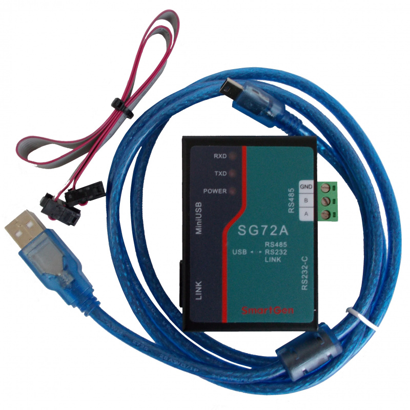 SmartGen SG72A PC Adaptor (USB to RS232,RS485,LINK)