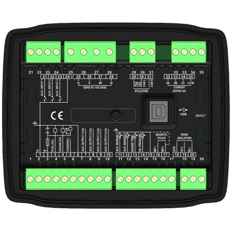 SmartGen HGM4100LT Power Station Automatic Controller