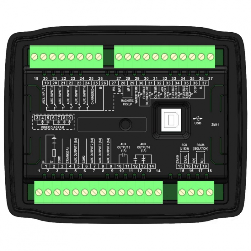SmartGen HMC4100 Marine engine controller