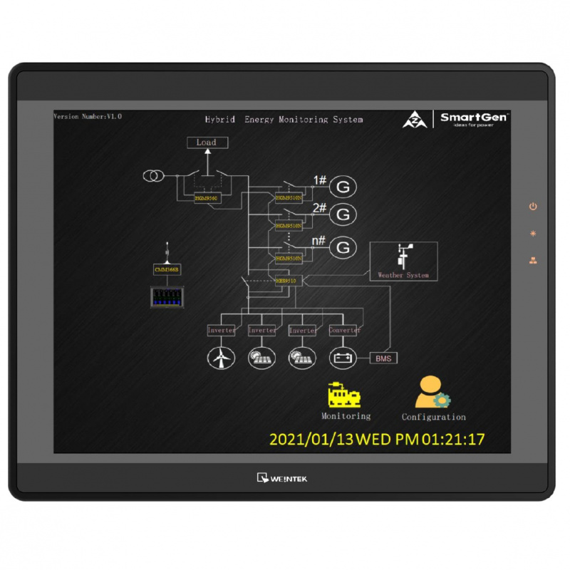 SmartGen HES9510-RM Hybrid Energy Monitoring System
