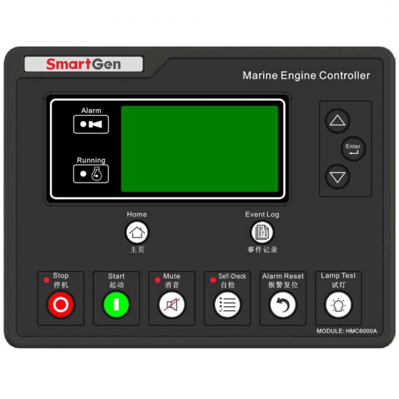 SmartGen HMC6000ED Marine Engine Controller, Main Propulsion Engine Control Module