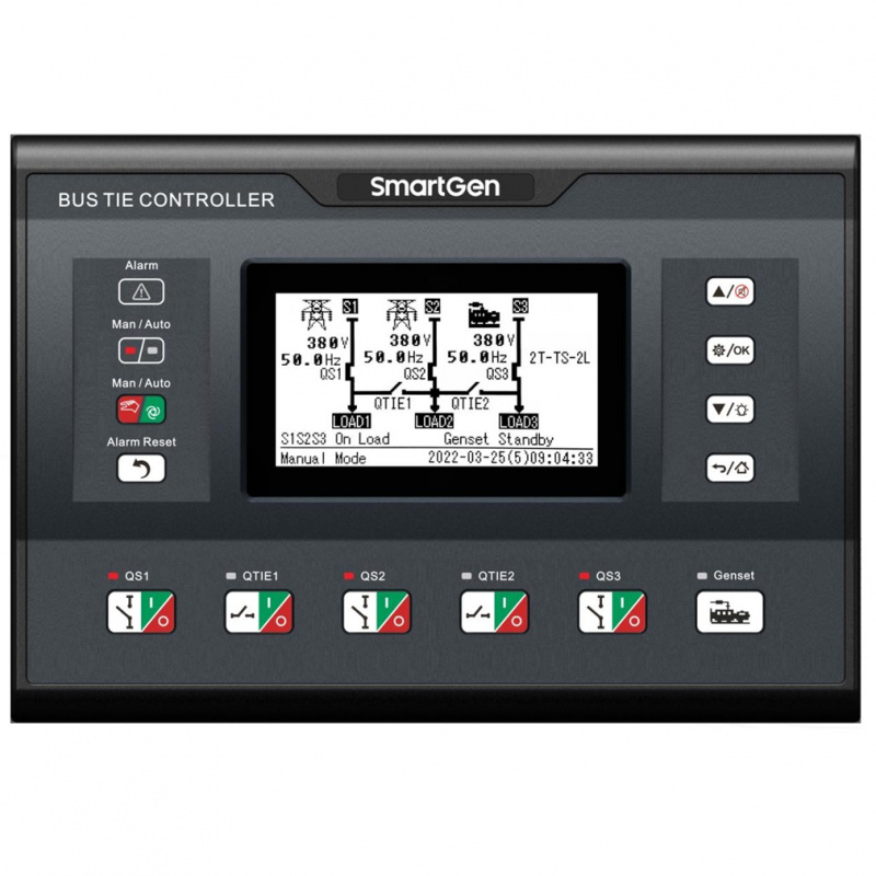 SmartGen HAT835S Three Power Bus Tie Controller