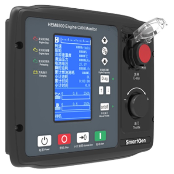 SmartGen HEM8500 Engine CAN Monitoring Controller 