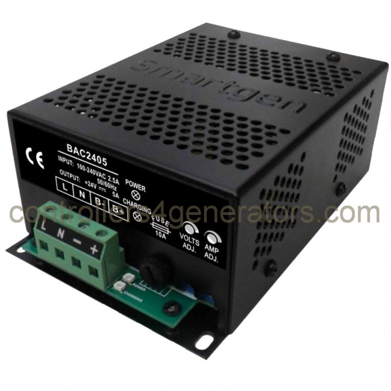 SmartGen BAC2405 (24V5A) Battery Charger