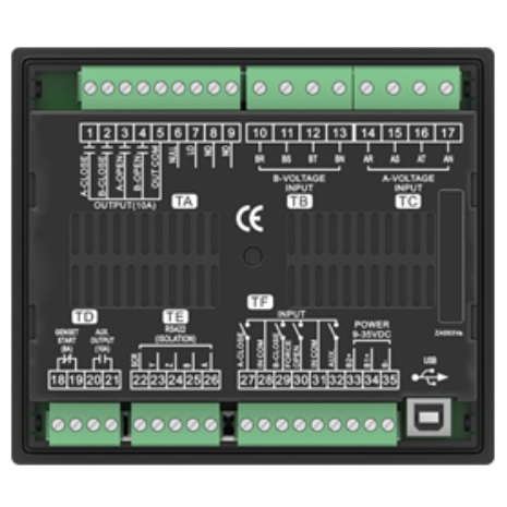 SmartGen HAT553V Dual power ATS controller