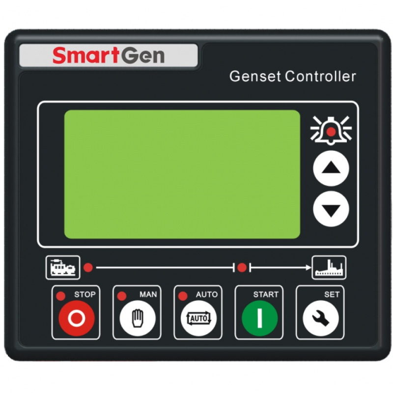 SmartGen HGM410LT Generator controller, Temperature range is very widely (-40~+70℃)