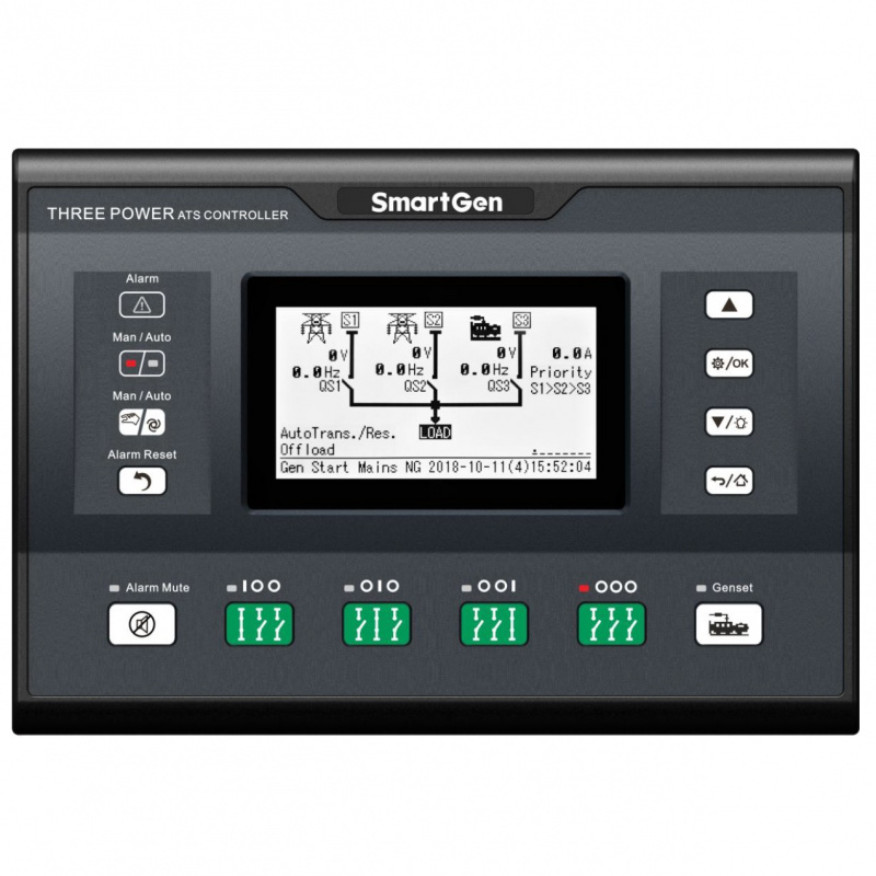 SmartGen HAT833S Three Power ATS controller