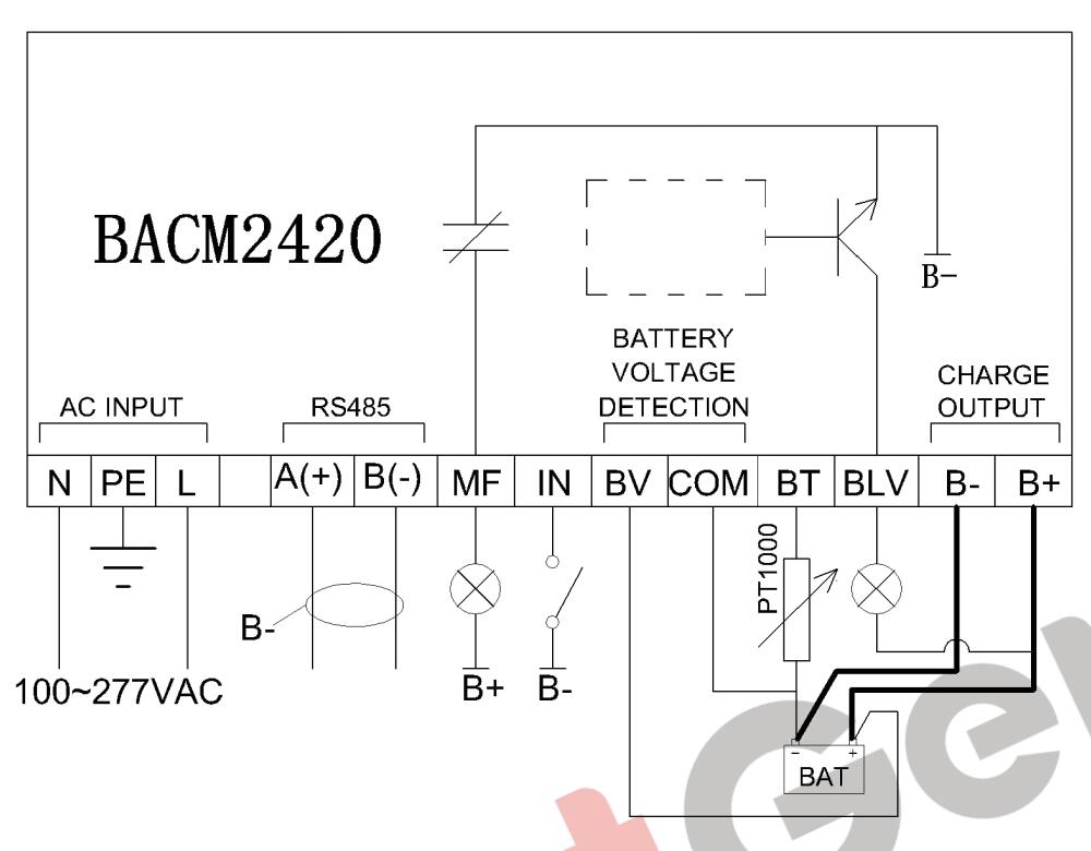SmartGen BACM2420 Battery Charger