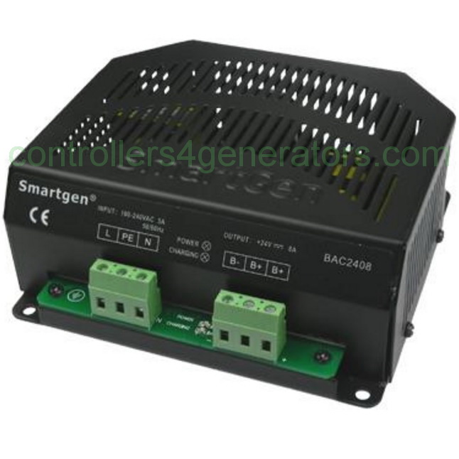 SmartGen BAC2408 (24V8A) Battery Charger