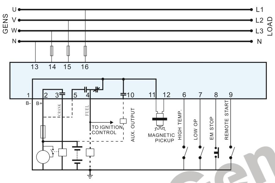 SmartGen MGC100 Manual/Remote Start Generator Controller