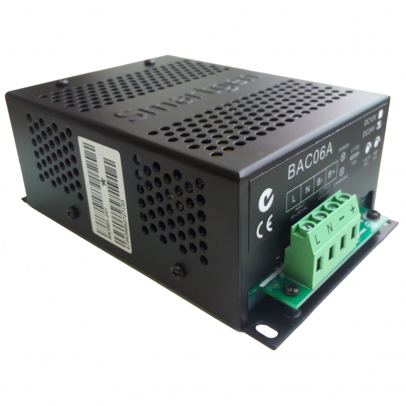 SmartGen BAC06A-24V (24V/3A, 90-280VAC 50/60Hz) Generator Battery Charger