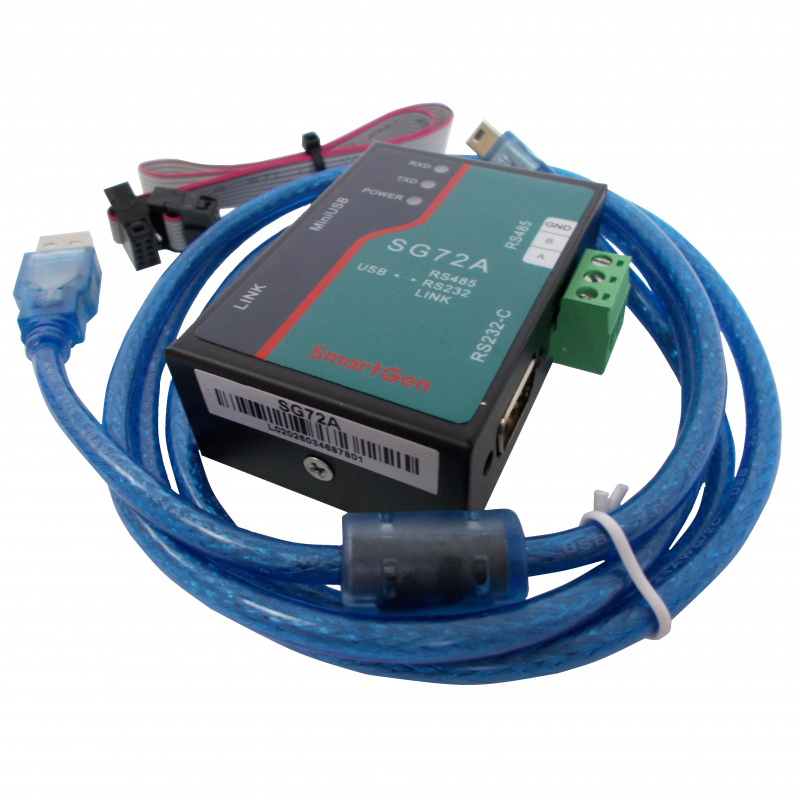 SmartGen SG72A PC Adaptor (USB to RS232,RS485,LINK)